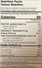 The Nutrition Facts of Banne Nawab's Vegetable Biryani 