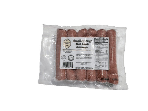 Fatima Beef Smoked Hot Link Sausage | MirchiMasalay