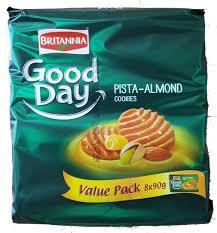 Britannia Good Day Pista-Almond (8Packs) MirchiMasalay