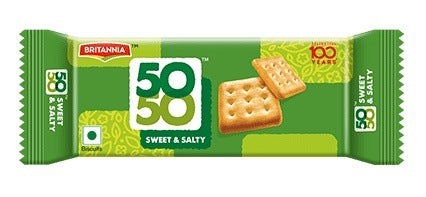 BRITANNIA 50-50 Sweet & Salty MirchiMasalay