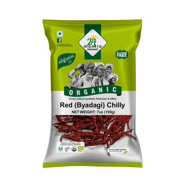 24 Mantra Organic Red Byadgi Chilli MirchiMasalay