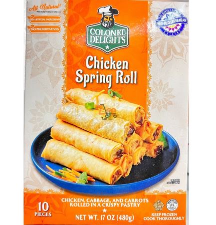 Colonel Kababz Chicken Spring Roll | MirchiMasalay