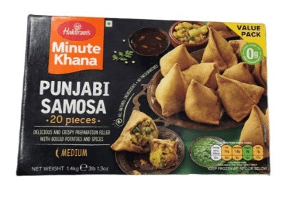 Haldirams Punjabi Samosa Value Pack (20pcs) | MirchiMasalay