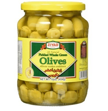 Ziyad Whole Green Olives MirchiMasalay