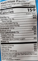 The Nutrition Facts of Castania Rstd Black Sunflower Seeds Unsalted 