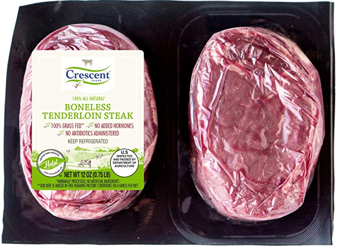 Crescent Foods Boneless Tenderloin Steak (Filet Mignon) MirchiMasalay