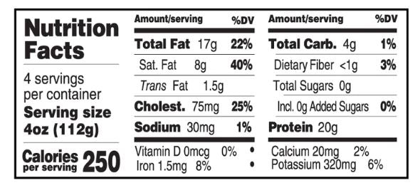 Crescent Foods Ground Lamb Burgers 85/15 MirchiMasalay