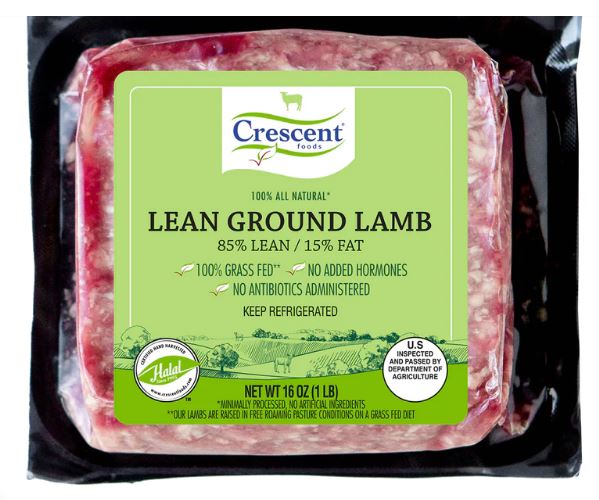 Crescent Foods Ground Lamb 85/15 MirchiMasalay