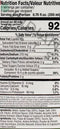 The Nutrition Facts of Dabur Real Masala Guava Drink 