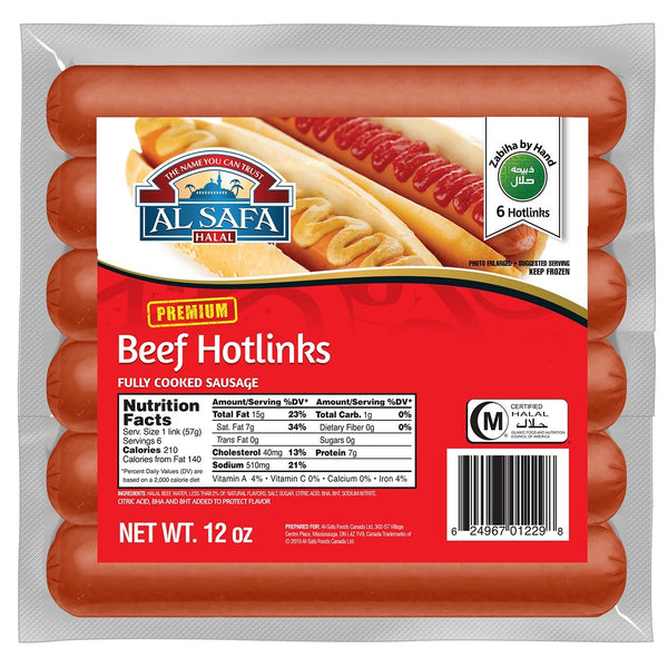 Al Safa Beef Hotlinks | MirchiMasalay