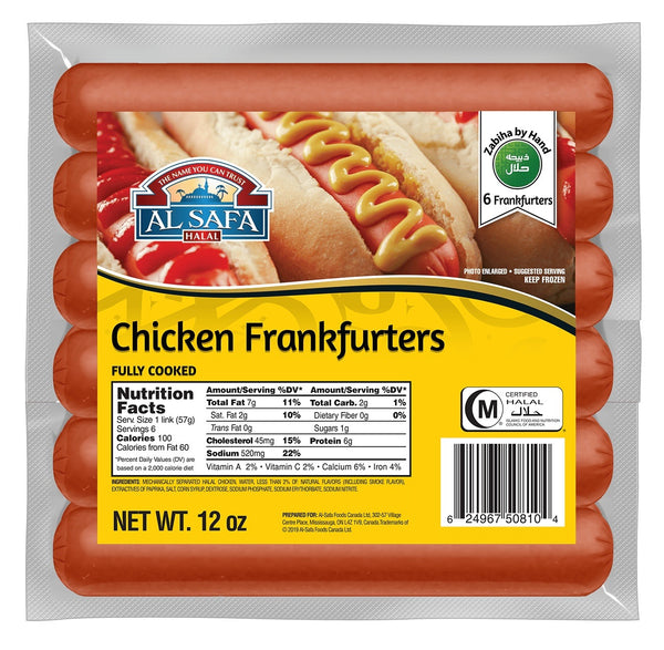 Al Safa Chicken Frankfurters | MirchiMasalay