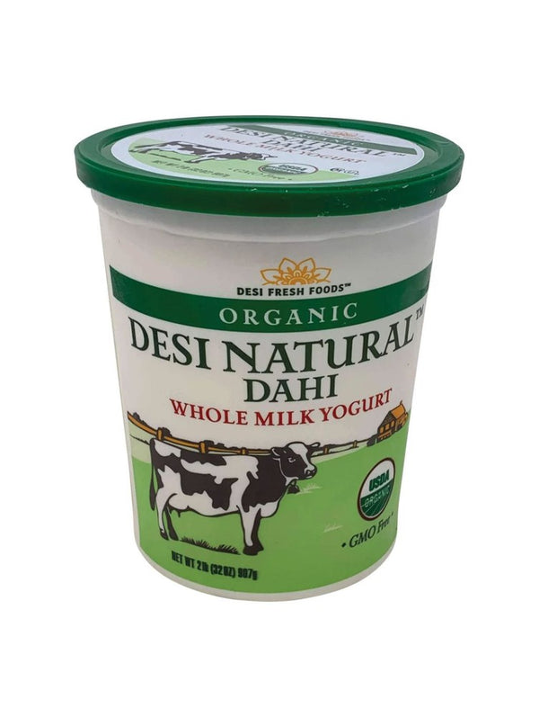 Organic Desi Natural Dahi Whole Milk | MirchiMasalay