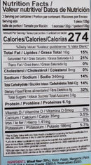 The Nutrition Facts of Doughstory Aloo Paratha 