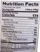 The Nutrition Facts of Haldiram's Plant Perfect Golden Nugget 