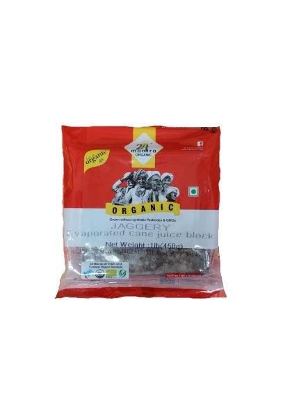 24 mantra Organic Evaporated cane juice block MirchiMasalay