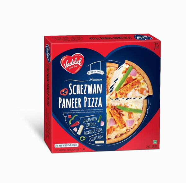 Vadilal Schezwan Paneer Pizza | MirchiMasalay