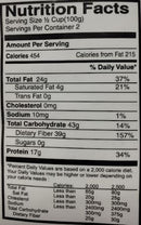 The Nutrition Facts of Jiva Organic Ajwain Seeds 