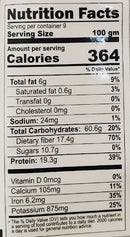 The Nutrition Facts of Jiva Organic Besan (Gram Flour) 