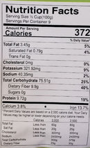The Nutrition Facts of Jiva Organic Jowar Flour 