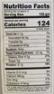 The Nutrition Facts of Jiva Organic Red Kidney Dark 