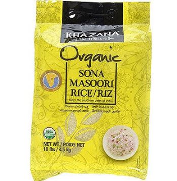 Khazana Organic Sona Masoori Rice MirchiMasalay