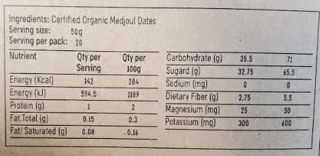 King Solomon Dates Organic Medjool Dates MirchiMasalay