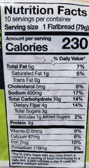 The Nutrition Facts of Kontos Tandoori Naan 