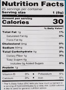 The Nutrition Facts of Lahori Delight Rumali Roti (5pcs) 