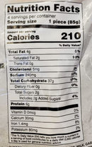 The Nutrition Facts of Laxmi Garlic Butter Naan 
