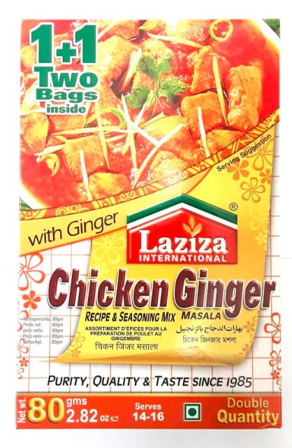 Laziza Chicken Ginger Masala MirchiMasalay
