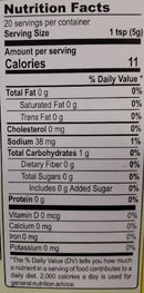 The Nutrition Facts of MDH Arhar Dal Masala 