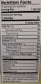 The Nutrition Facts of MDH Arhar Dal Masala 