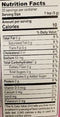 The Nutrition Facts of MDH Bombay Biryani Masala 