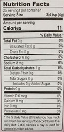The Nutrition Facts of MDH Fish Curry Masala 