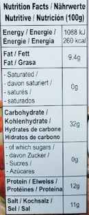 The Nutrition Facts of MDH Karahi Chicken Masala 