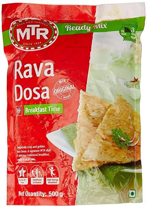 MTR Rava Dosa MirchiMasalay