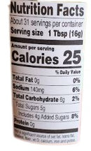 The Nutrition Facts of Maggi Tomato Ketchup 