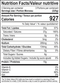 The Nutrition Facts of Mezban Sheermal 