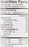 The Nutrition Facts of Mina Moroccan Chicken Cooking Sauce 