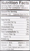 The Nutrition Facts of Mina Tagine Moroccan Fish Cooking Sauce 