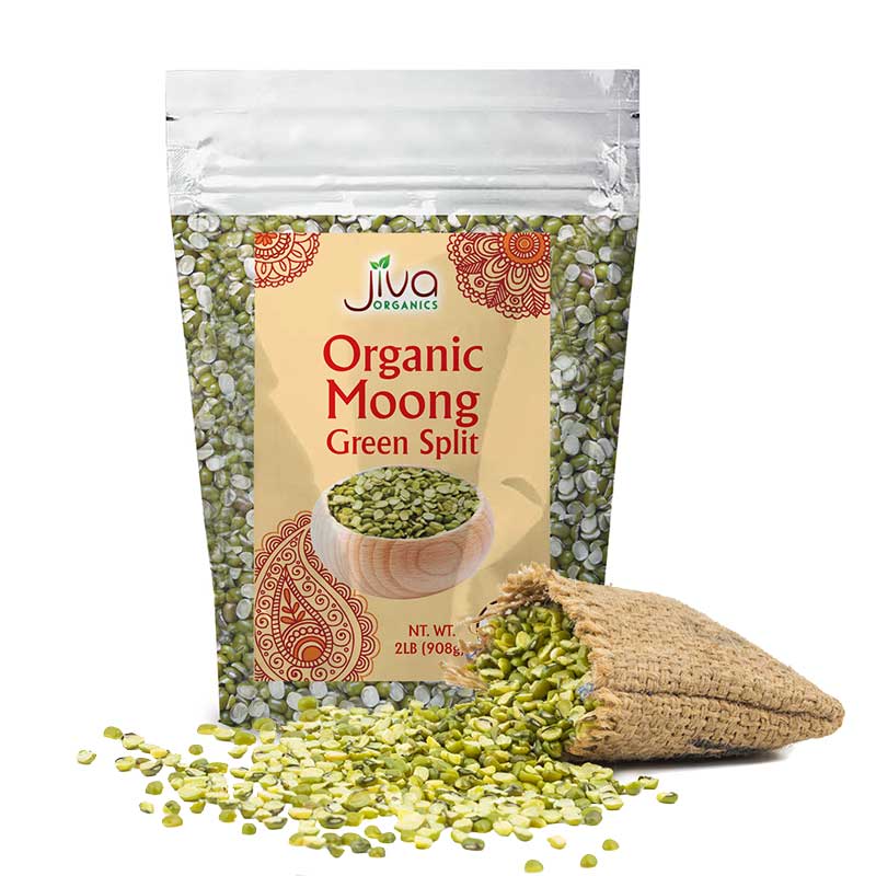 Jiva Organic Moong Split Green MirchiMasalay