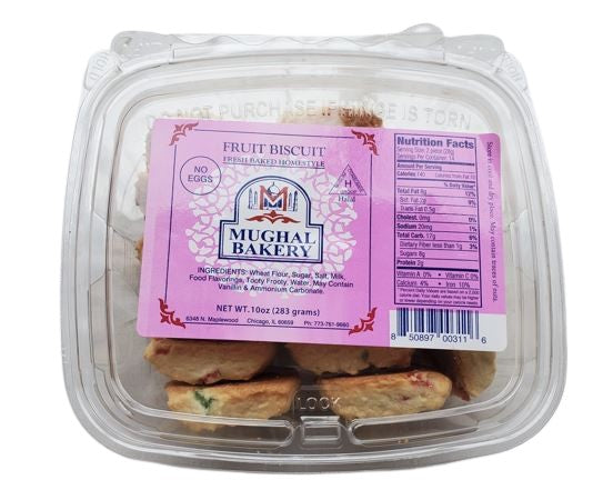 Mughal Bakery Fruit Biscuit (No Eggs) MirchiMasalay