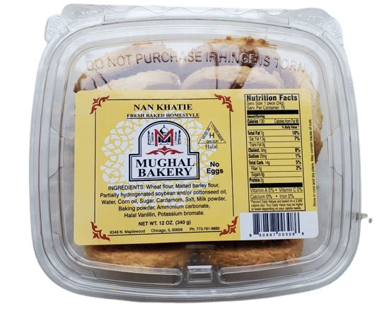 Mughal Bakery Nan Khatie (No Eggs) MirchiMasalay