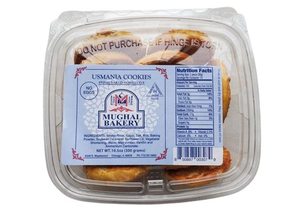 Mughal Bakery Usmania Cookies (No Egg) MirchiMasalay