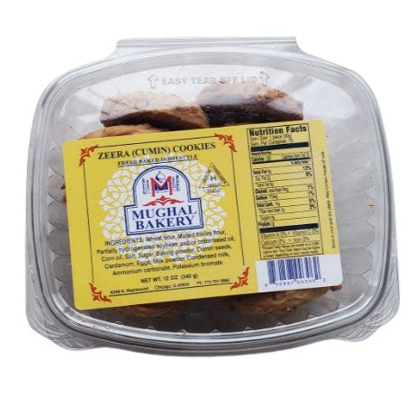 Mughal Bakery Zeera (Cumin) Cookies MirchiMasalay