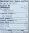 The Nutrition Facts of Naseem Punjabi Yakhni Pilau 
