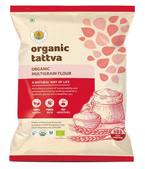 Organic Tattva Organic Multigrain Flour MirchiMasalay