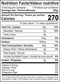 The Nutrition Facts of Dawn Plain Paratha (5pcs) 