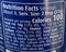 The Nutrition Facts of Puck Cream Cheese 