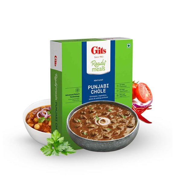 Gits Punjabi Chhole Ready Meal MirchiMasalay